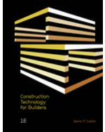 Construction Technology for Builders 1st Edition by Glenn Costin