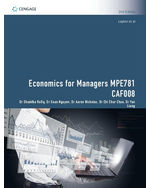 CP1242 - MPE781 Economics for Managers: CAF008 Economics and Quantitative Method 2nd Edition by 