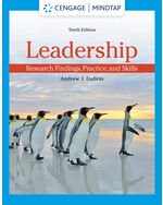 MindTap for Dubrin's Leadership: Research Findings, Practice, and Skills, 1 term Instant Access 10th Edition by Andrew J. DuBrin