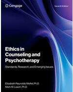Ethics in Counseling and Psychotherapy 7th Edition by Elizabeth Reynolds Welfel/Mark M. Leach