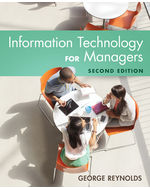 Information Technology for Managers 2nd Edition by George Reynolds