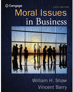 MindTap Philosophy, 1 term (6 months) Instant Access for Shaw/Barry's Moral Issues in Business 13th Edition by William H. Shaw/Vincent Barry